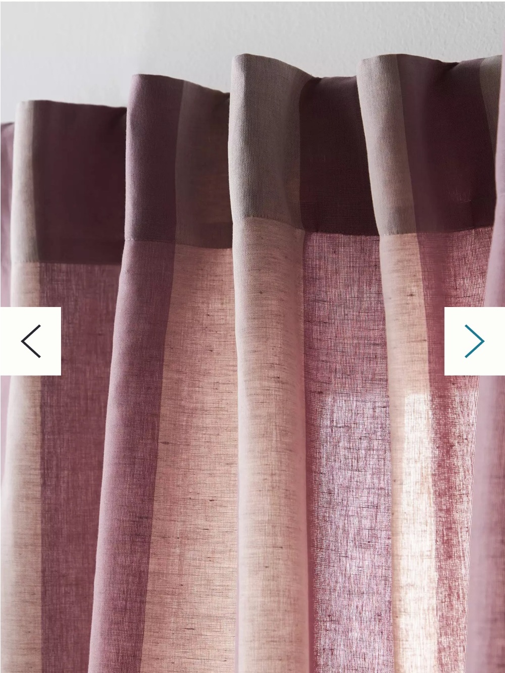 Anthropologie curtains (4 panels) - Picture 4 of 5
